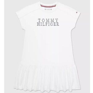2-3Y Tommy Hilfiger White Kids Dress
